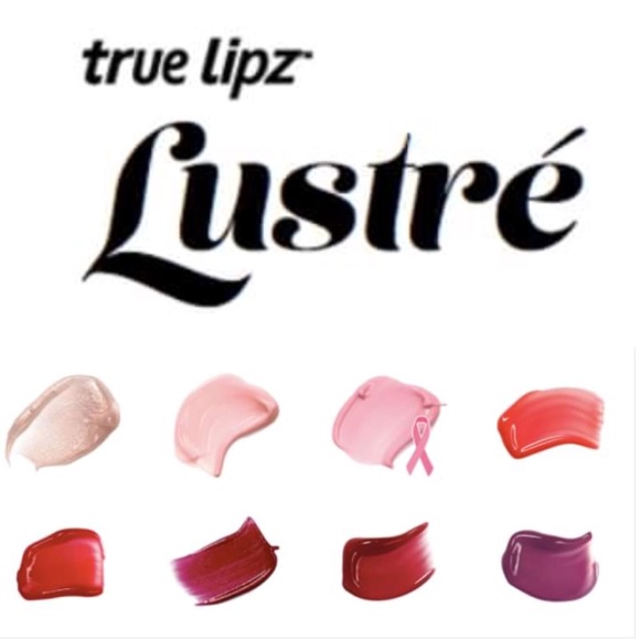 True Lipz Lustre Lipgloss Deep Raspberry/Gold-L035 - Picture 5 of 5